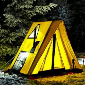 AIR BUSHCRAFT CAMPING TENT